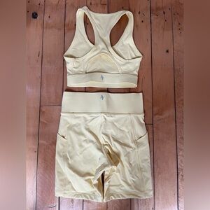 Butter Yellow Workout Set